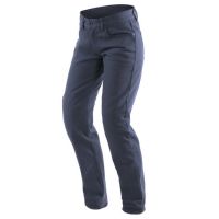 Dainese CASUAL SLIM LADY dámské textilní kalhoty modré vel.25